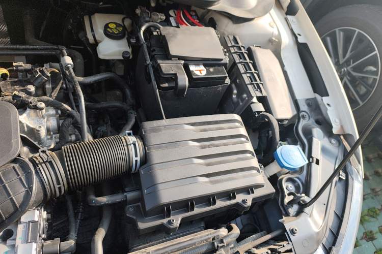Used Volkswagen Polo 2021 Plus 1.5L Automatic Colorful Tech Edition Engine Bay Left