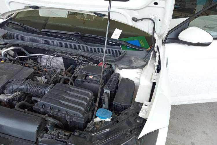 Used Volkswagen Polo 2021 Plus 1.5L Automatic Colorful Tech Edition Engine Bay Left