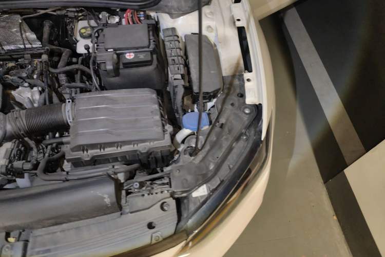 Used Volkswagen Polo 2021 Plus 1.5L Automatic Colorful Tech Edition Engine Bay Left
