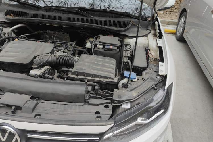 Used Volkswagen Polo 2021 Plus 1.5L Automatic Colorful Tech Edition Engine Bay Left