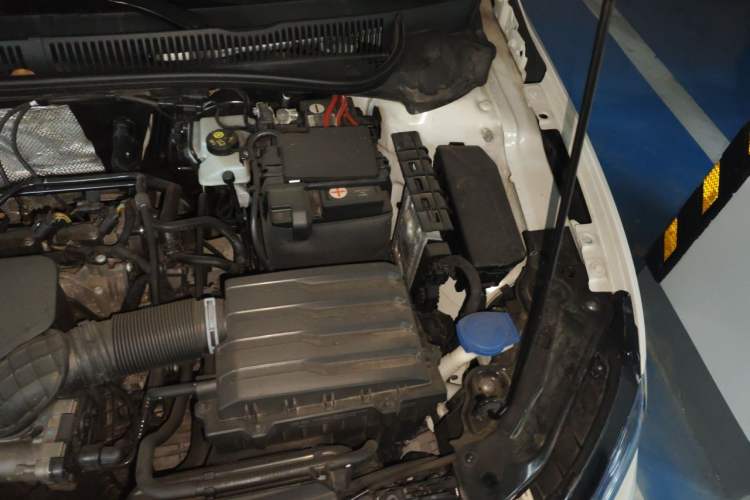 Used Volkswagen Polo 2021 Plus 1.5L Automatic Colorful Tech Edition Engine Bay Left