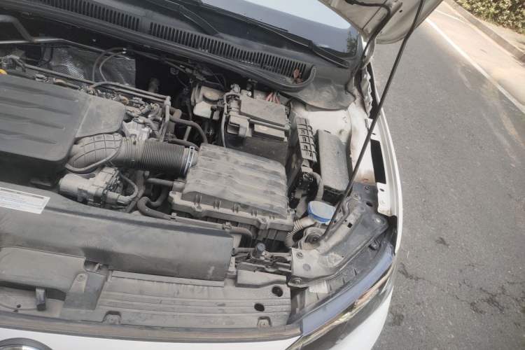 Used Volkswagen Polo 2021 Plus 1.5L Automatic Colorful Tech Edition Engine Bay Left
