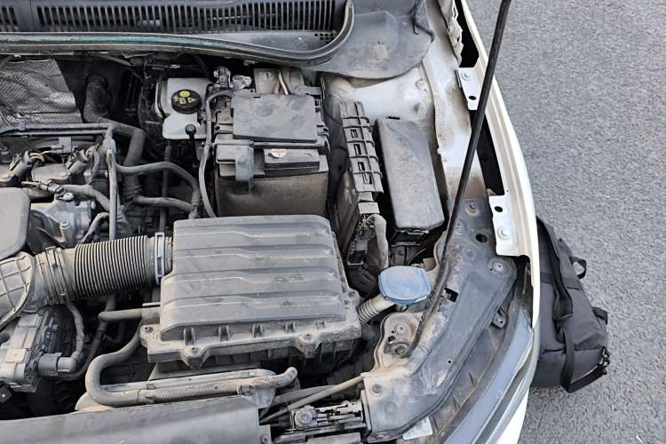 Used Volkswagen Polo 2021 Plus 1.5L Automatic Colorful Tech Edition Engine Bay Left