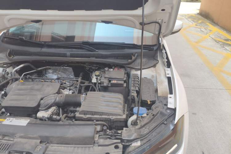 Used Volkswagen Polo 2021 Plus 1.5L Automatic Colorful Tech Edition Engine Bay Left