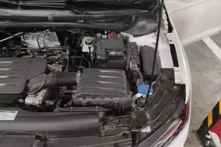 Used Volkswagen Polo 2021 Plus 1.5L Automatic Colorful Tech Edition Engine Bay Left