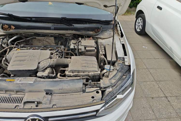 Used Volkswagen Polo 2021 Plus 1.5L Automatic Colorful Tech Edition Engine Bay Left