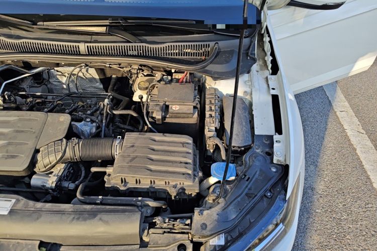 Used Volkswagen Polo 2021 Plus 1.5L Automatic Colorful Tech Edition Engine Bay Left