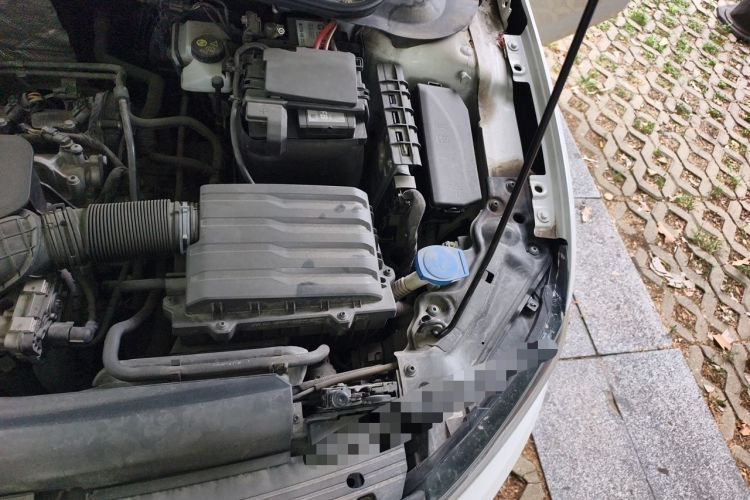 Used Volkswagen Polo 2021 Plus 1.5L Automatic Colorful Tech Edition Engine Bay Left