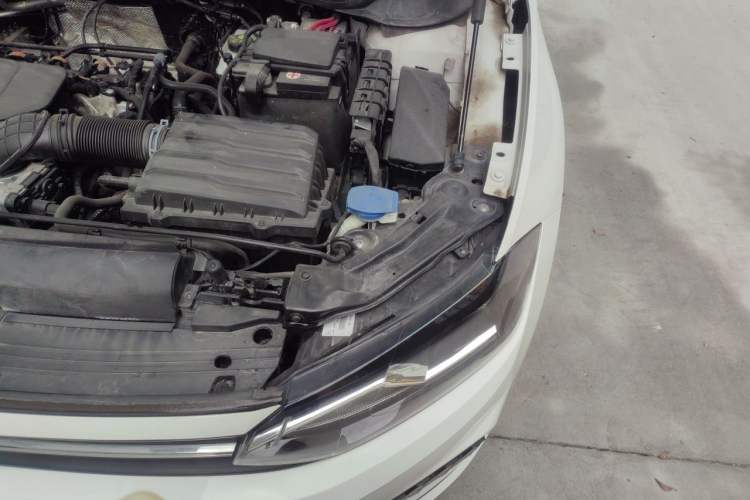 Used Volkswagen Polo 2021 Plus 1.5L Automatic Colorful Tech Edition Engine Bay Left