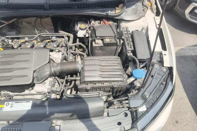 Used Volkswagen Polo 2021 Plus 1.5L Automatic Colorful Tech Edition Engine Bay Left
