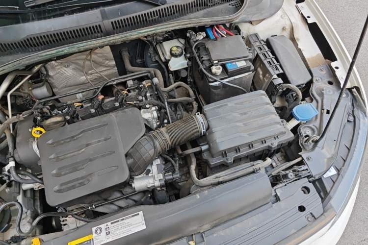 Used Volkswagen Polo 2021 Plus 1.5L Automatic Colorful Tech Edition Engine Bay Left