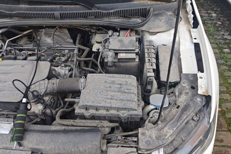 Used Volkswagen Polo 2021 Plus 1.5L Automatic Colorful Tech Edition Engine Bay Left