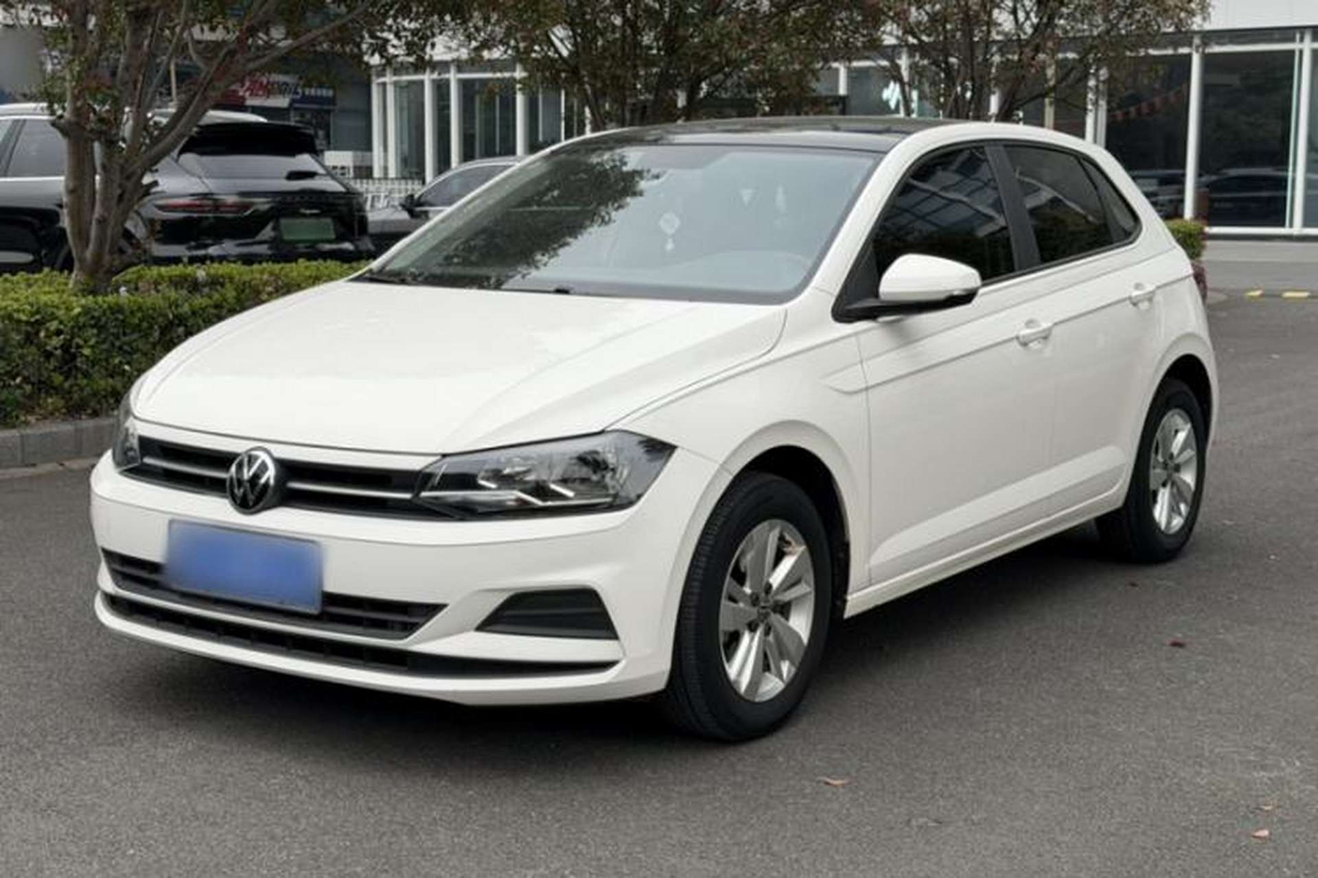 Used Volkswagen Polo 2021 Plus 1.5L Automatic Panoramic Enjoyment Edition Front Left 45 Deg