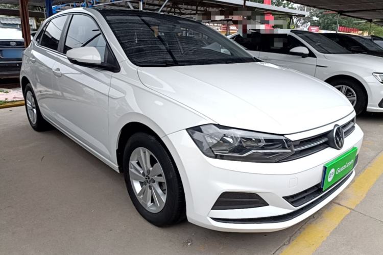 Used Volkswagen Polo 2021 Plus 1.5L Automatic Panoramic Enjoyment Edition Front Right 45 Deg