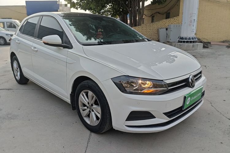 Used Volkswagen Polo 2021 Plus 1.5L Automatic Panoramic Enjoyment Edition Front Right 45 Deg