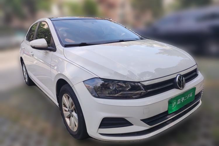 Used Volkswagen Polo 2021 Plus 1.5L Automatic Panoramic Enjoyment Edition Front Right 45 Deg