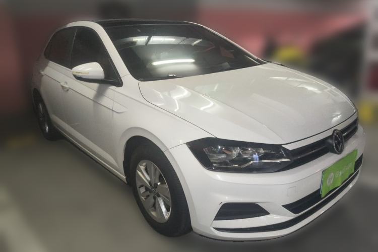 Used Volkswagen Polo 2021 Plus 1.5L Automatic Panoramic Enjoyment Edition Front Right 45 Deg