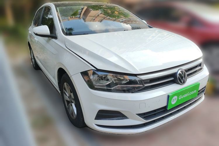 Used Volkswagen Polo 2021 Plus 1.5L Automatic Panoramic Enjoyment Edition Front Right 45 Deg