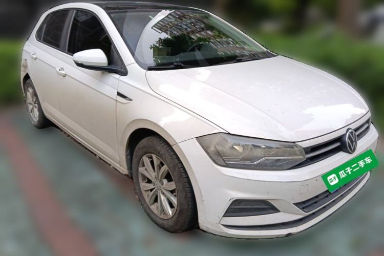 Used Volkswagen Polo 2021 Plus 1.5L Automatic Colorful Tech Edition Front Right 45 Deg