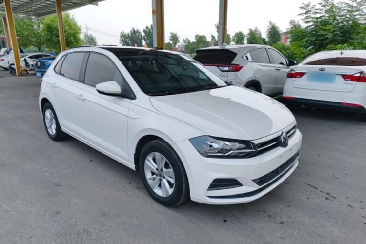 Used Volkswagen Polo 2021 Plus 1.5L Automatic Panoramic Enjoyment Edition Front Right 45 Deg