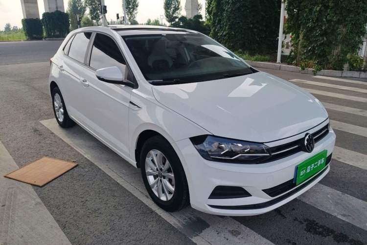 Used Volkswagen Polo 2021 Plus 1.5L Automatic Colorful Tech Edition Front Right 45 Deg