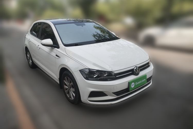 Used Volkswagen Polo 2021 Plus 1.5L Automatic Colorful Tech Edition Front Right 45 Deg