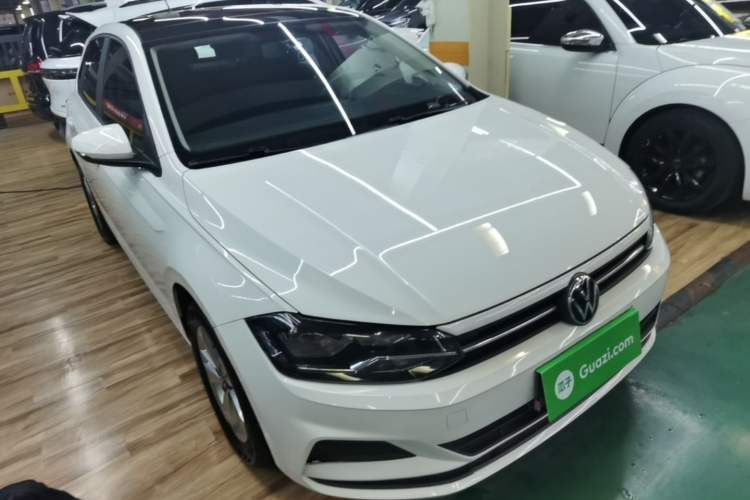 Used Volkswagen Polo 2021 Plus 1.5L Automatic Panoramic Enjoyment Edition Front Right 45 Deg