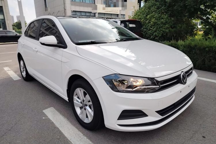 Used Volkswagen Polo 2021 Plus 1.5L Automatic Panoramic Enjoyment Edition Front Right 45 Deg