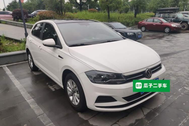 Used Volkswagen Polo 2021 Plus 1.5L Automatic Colorful Tech Edition Front Right 45 Deg