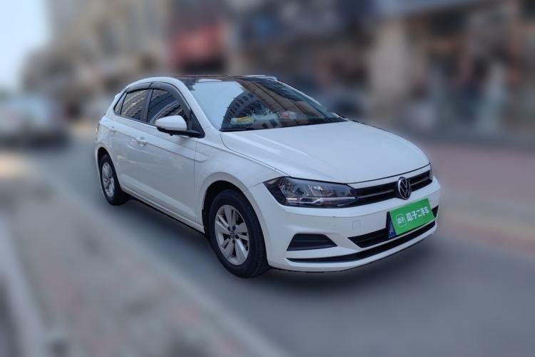 Used Volkswagen Polo 2021 Plus 1.5L Automatic Panoramic Enjoyment Edition Front Right 45 Deg