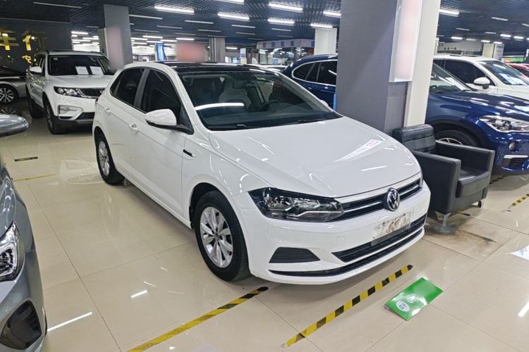 Used Volkswagen Polo 2021 Plus 1.5L Automatic Colorful Tech Edition Front Right 45 Deg