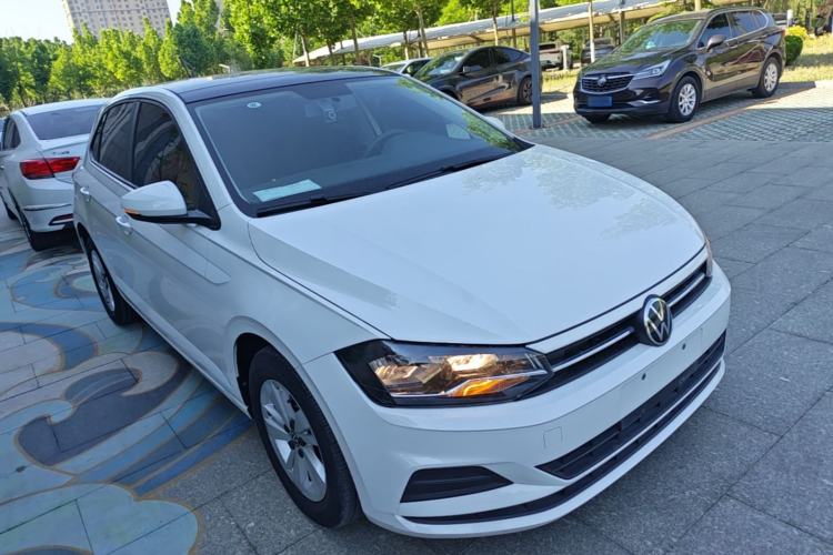 Used Volkswagen Polo 2021 Plus 1.5L Automatic Panoramic Enjoyment Edition Front Right 45 Deg