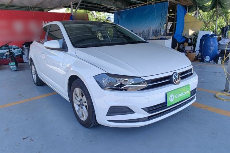 Used Volkswagen Polo 2021 Plus 1.5L Automatic Panoramic Enjoyment Edition Front Right 45 Deg