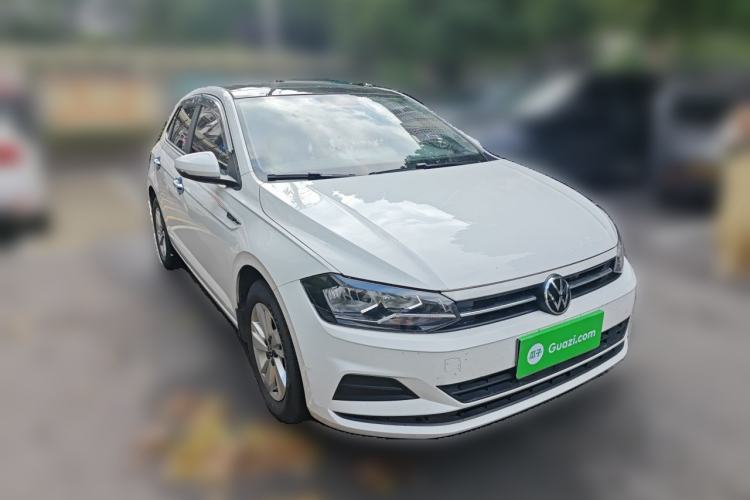 Used Volkswagen Polo 2021 Plus 1.5L Automatic Panoramic Enjoyment Edition Front Right 45 Deg