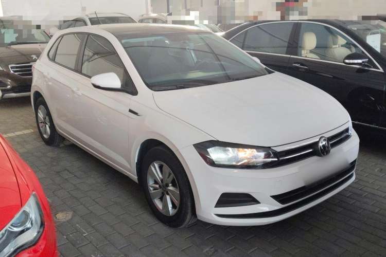 Used Volkswagen Polo 2021 Plus 1.5L Automatic Panoramic Enjoyment Edition Front Right 45 Deg