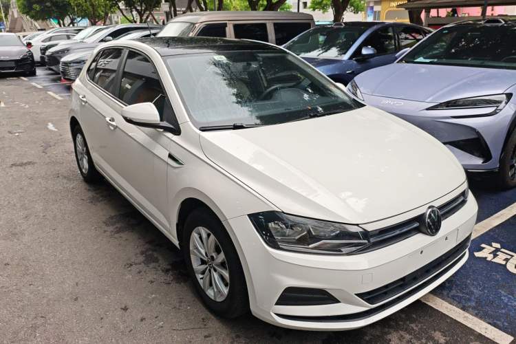 Used Volkswagen Polo 2021 Plus 1.5L Automatic Colorful Tech Edition Front Right 45 Deg