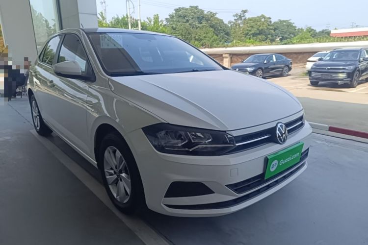 Used Volkswagen Polo 2021 Plus 1.5L Automatic Panoramic Enjoyment Edition Front Right 45 Deg
