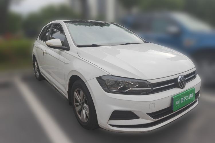 Used Volkswagen Polo 2021 Plus 1.5L Automatic Panoramic Enjoyment Edition Front Right 45 Deg