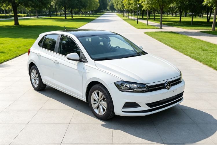 Used Volkswagen Polo 2021 Plus 1.5L Automatic Panoramic Enjoyment Edition Front Right 45 Deg