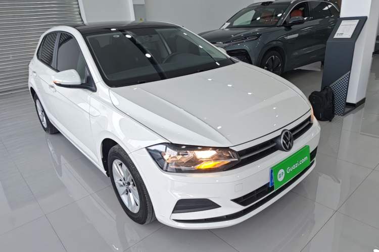 Used Volkswagen Polo 2021 Plus 1.5L Automatic Panoramic Enjoyment Edition Front Right 45 Deg