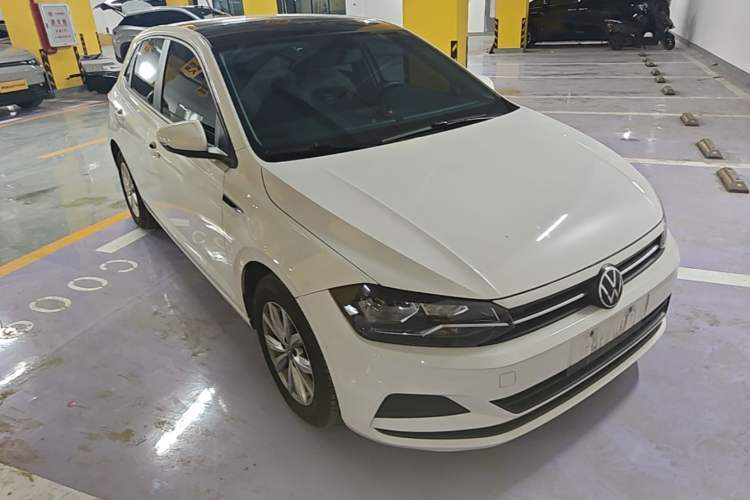 Used Volkswagen Polo 2021 Plus 1.5L Automatic Colorful Tech Edition Front Right 45 Deg