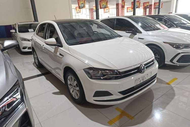 Used Volkswagen Polo 2021 Plus 1.5L Automatic Colorful Tech Edition Front Right 45 Deg