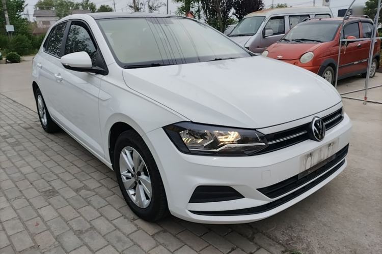 Used Volkswagen Polo 2021 Plus 1.5L Automatic Panoramic Enjoyment Edition Front Right 45 Deg