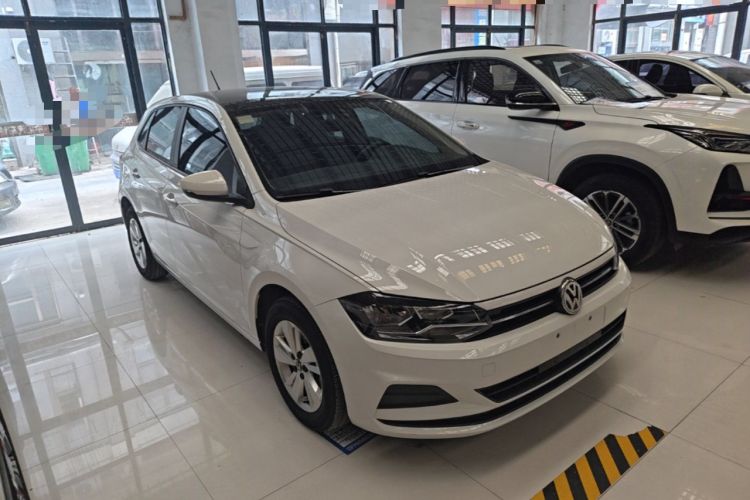 Used Volkswagen Polo 2021 Plus 1.5L Automatic Panoramic Enjoyment Edition Front Right 45 Deg