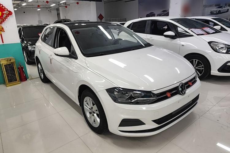 Used Volkswagen Polo 2021 Plus 1.5L Automatic Panoramic Enjoyment Edition Front Right 45 Deg