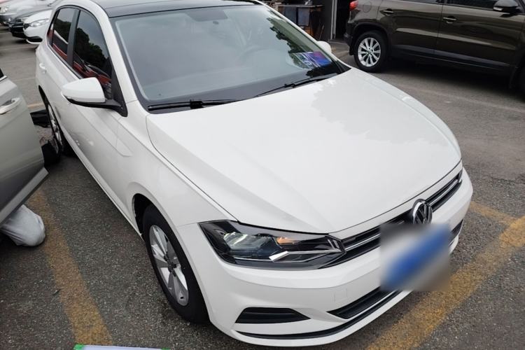 Used Volkswagen Polo 2021 Plus 1.5L Automatic Panoramic Enjoyment Edition Front Right 45 Deg