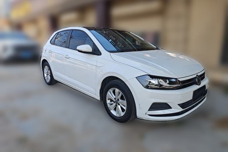 Used Volkswagen Polo 2021 Plus 1.5L Automatic Panoramic Enjoyment Edition Front Right 45 Deg