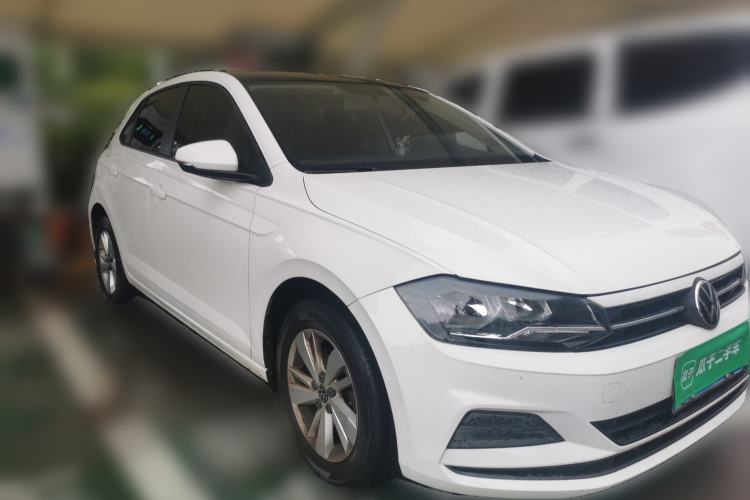 Used Volkswagen Polo 2021 Plus 1.5L Automatic Panoramic Enjoyment Edition Front Right 45 Deg