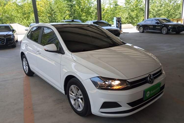 Used Volkswagen Polo 2021 Plus 1.5L Automatic Panoramic Enjoyment Edition Front Right 45 Deg