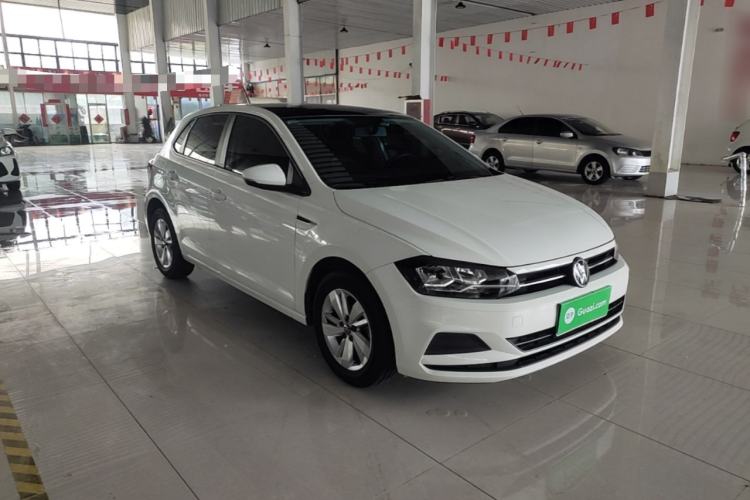 Used Volkswagen Polo 2021 Plus 1.5L Automatic Panoramic Enjoyment Edition Front Right 45 Deg